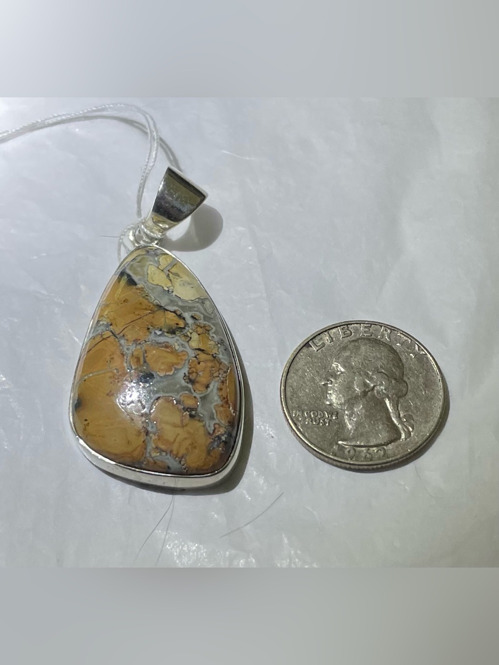 Malinga Jasper pendant